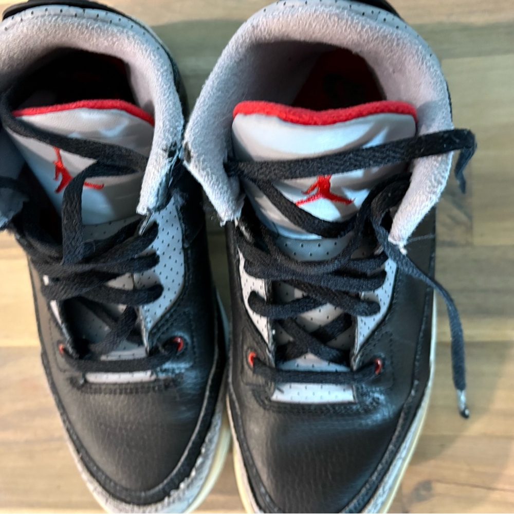 Kids Black and Red Sneakers Nike